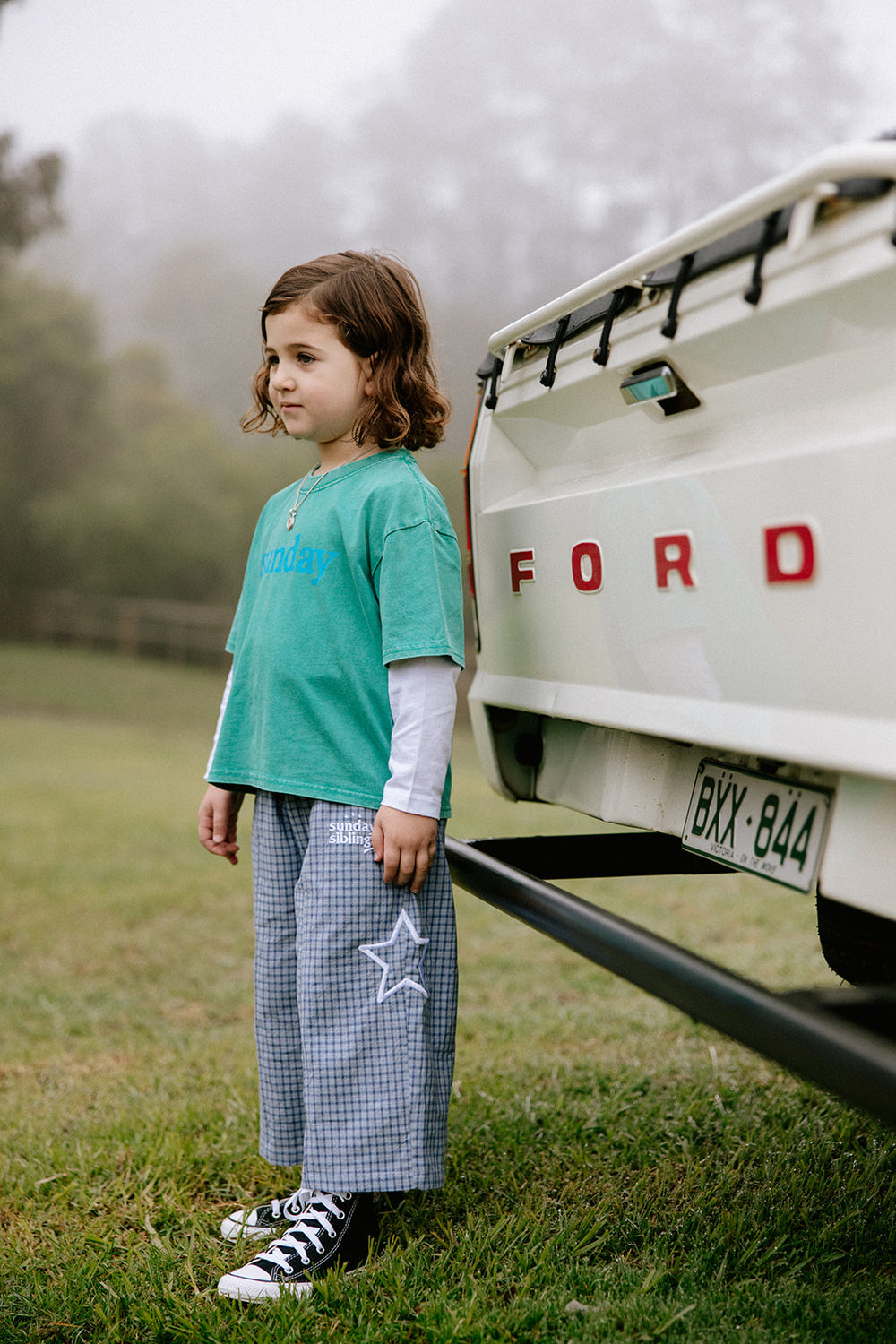 Sunday Siblings - Sunday Tee - Green
