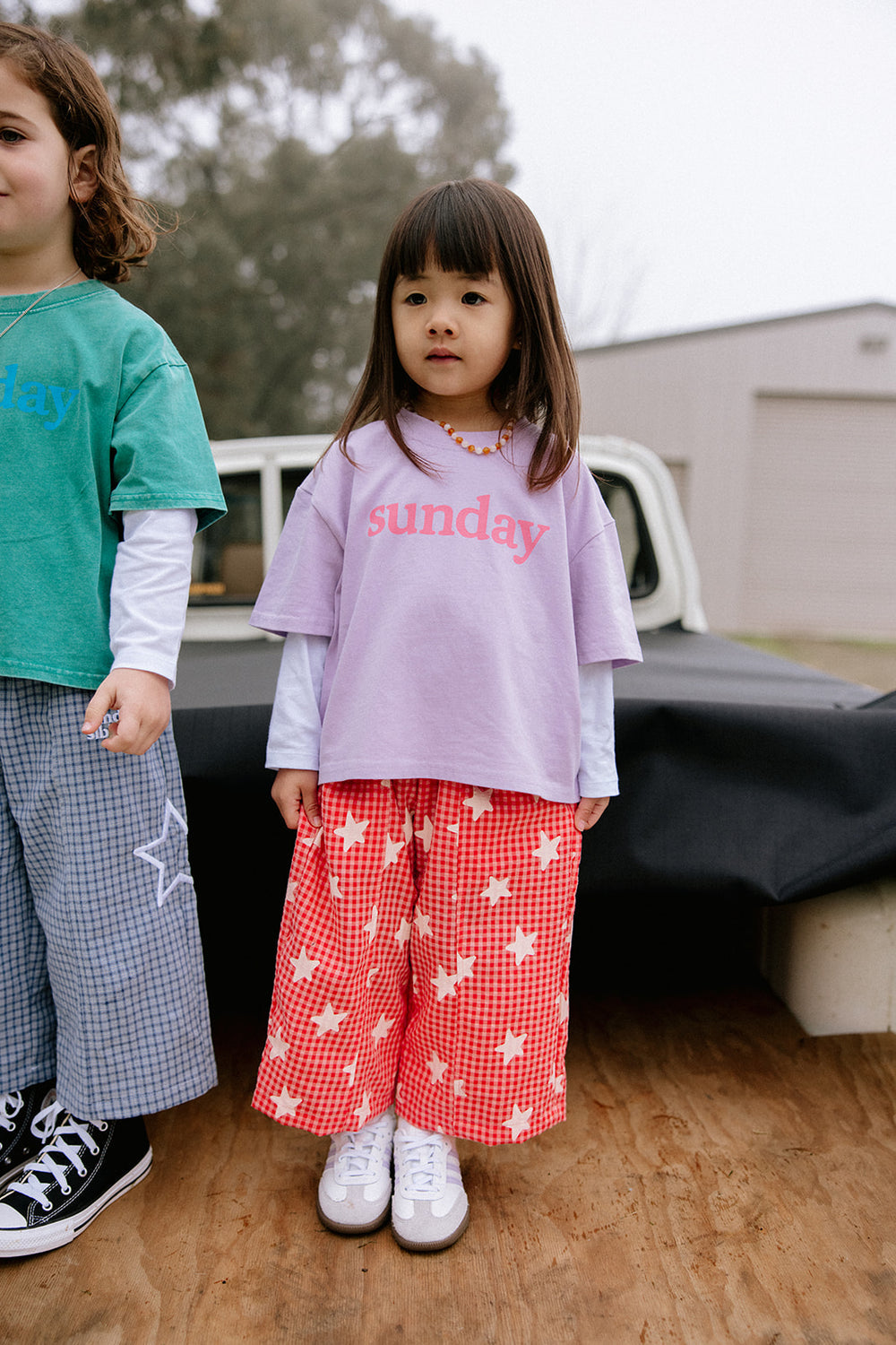 Sunday Siblings - Sunday Tee - Purple