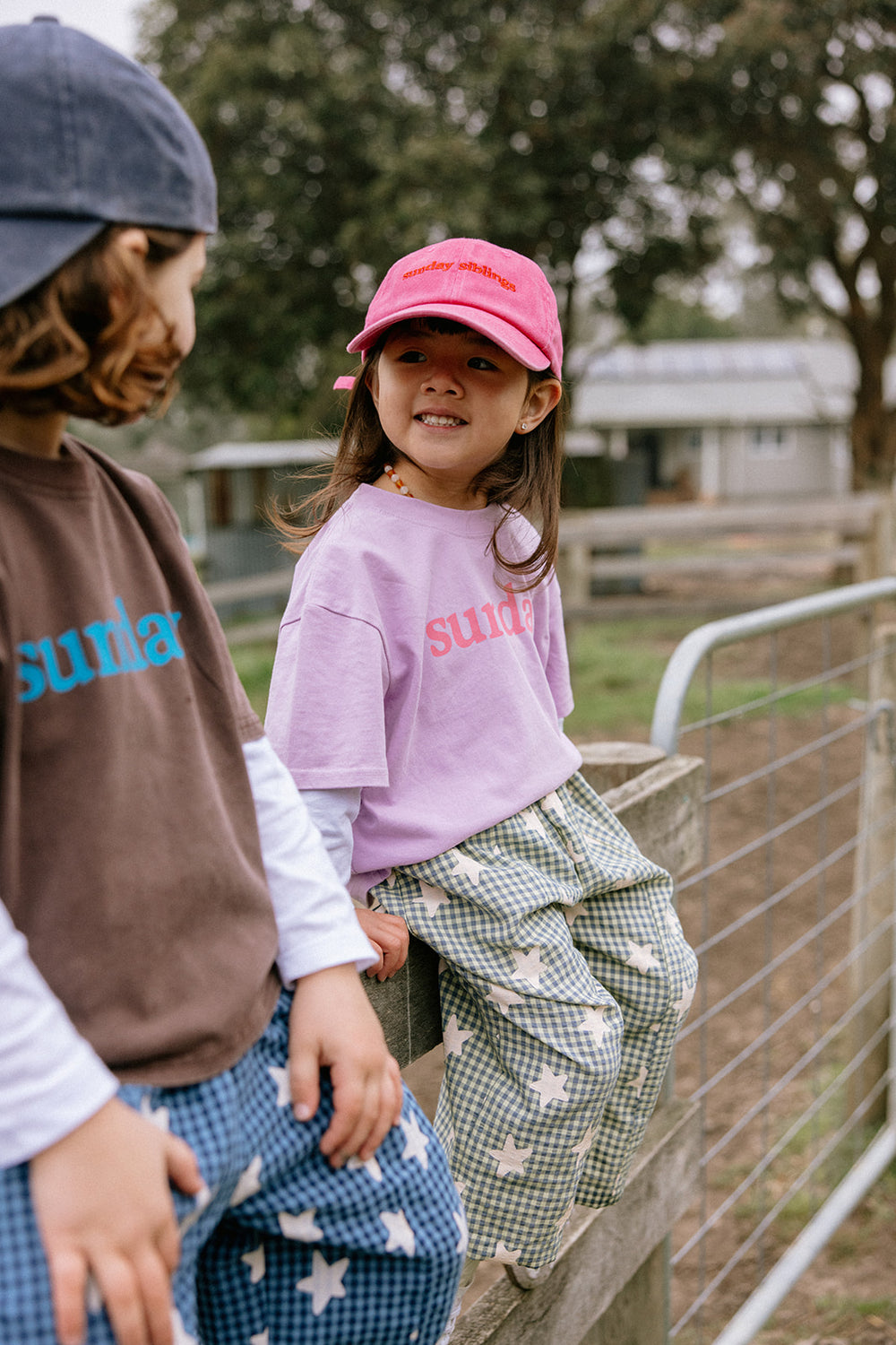 Sunday Siblings - Sunday Tee - Purple