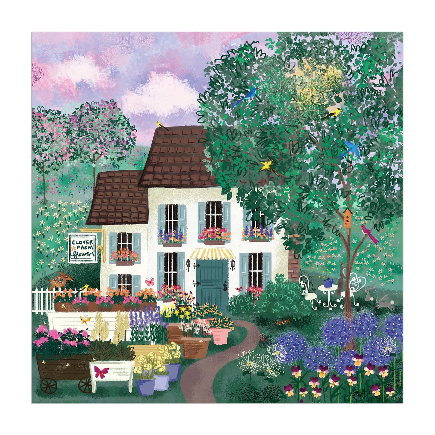 Galison - Garden Path - 300pc Puzzle
