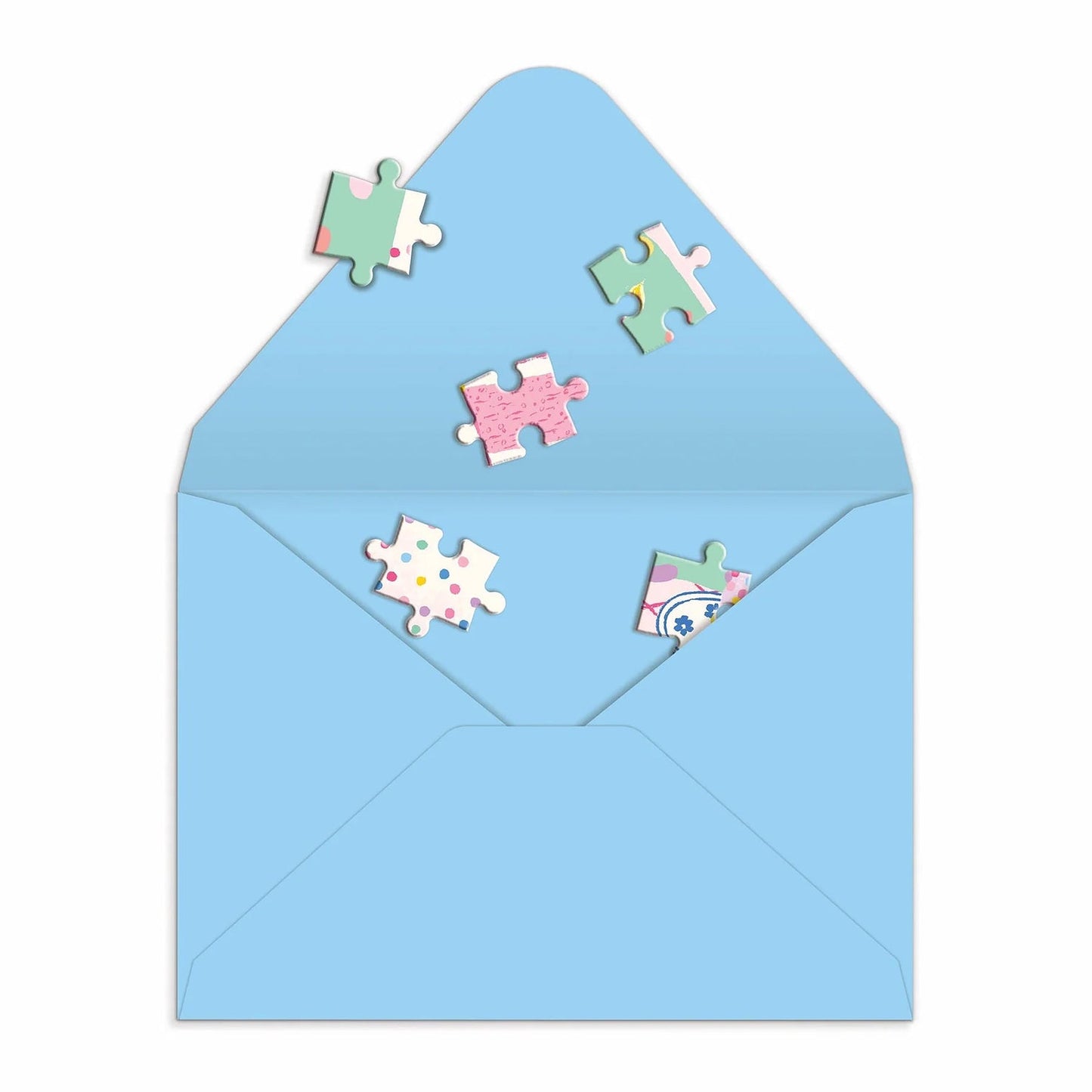 Galison - Confetti Birthday Cake Greeting Card Puzzle