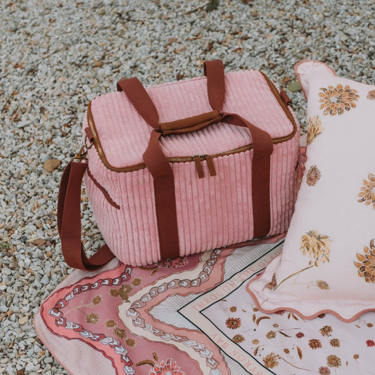 Wandering Folk - Large Cord Cooler Bag - Orchid