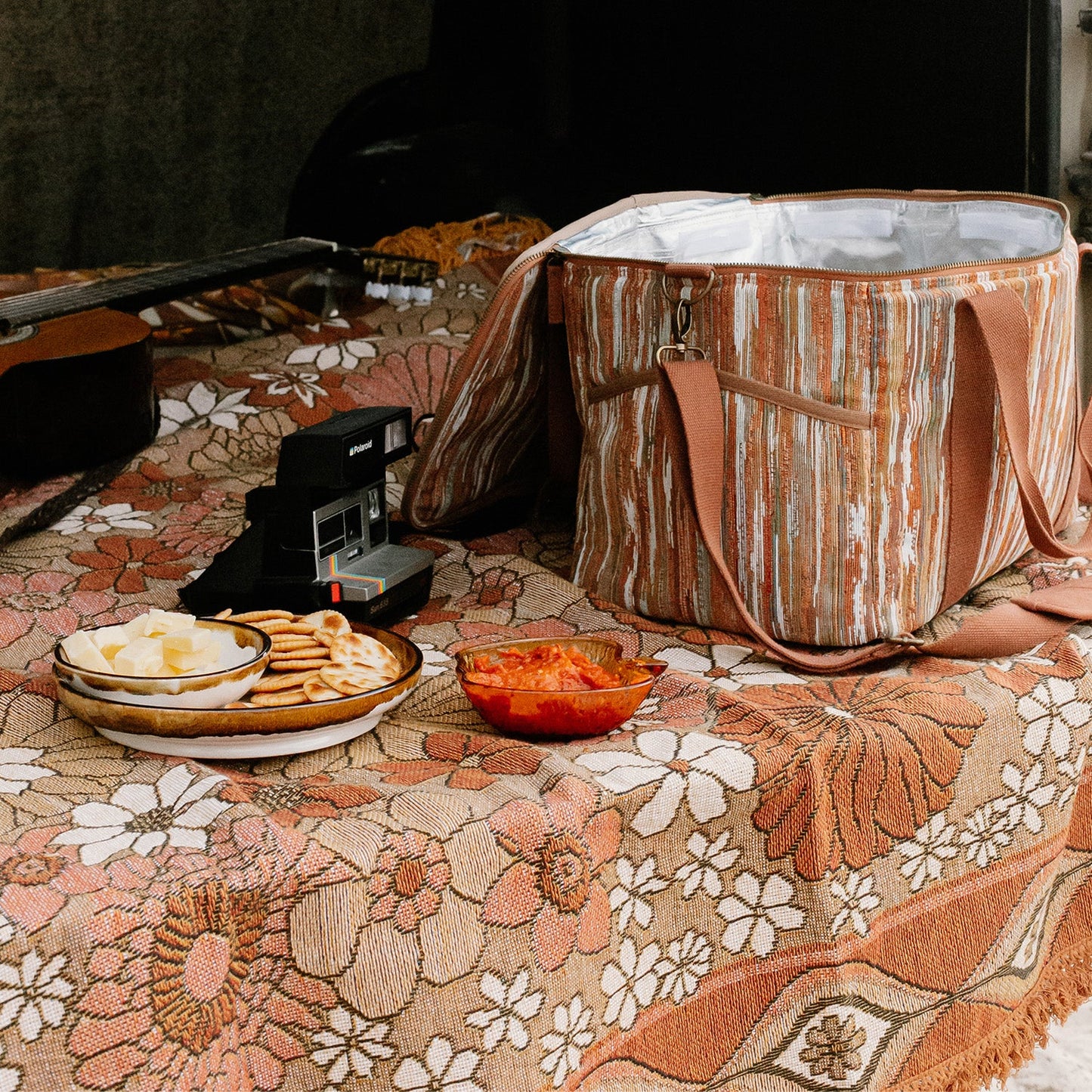 Wandering Folk - Throw Rug - Lola - Copper