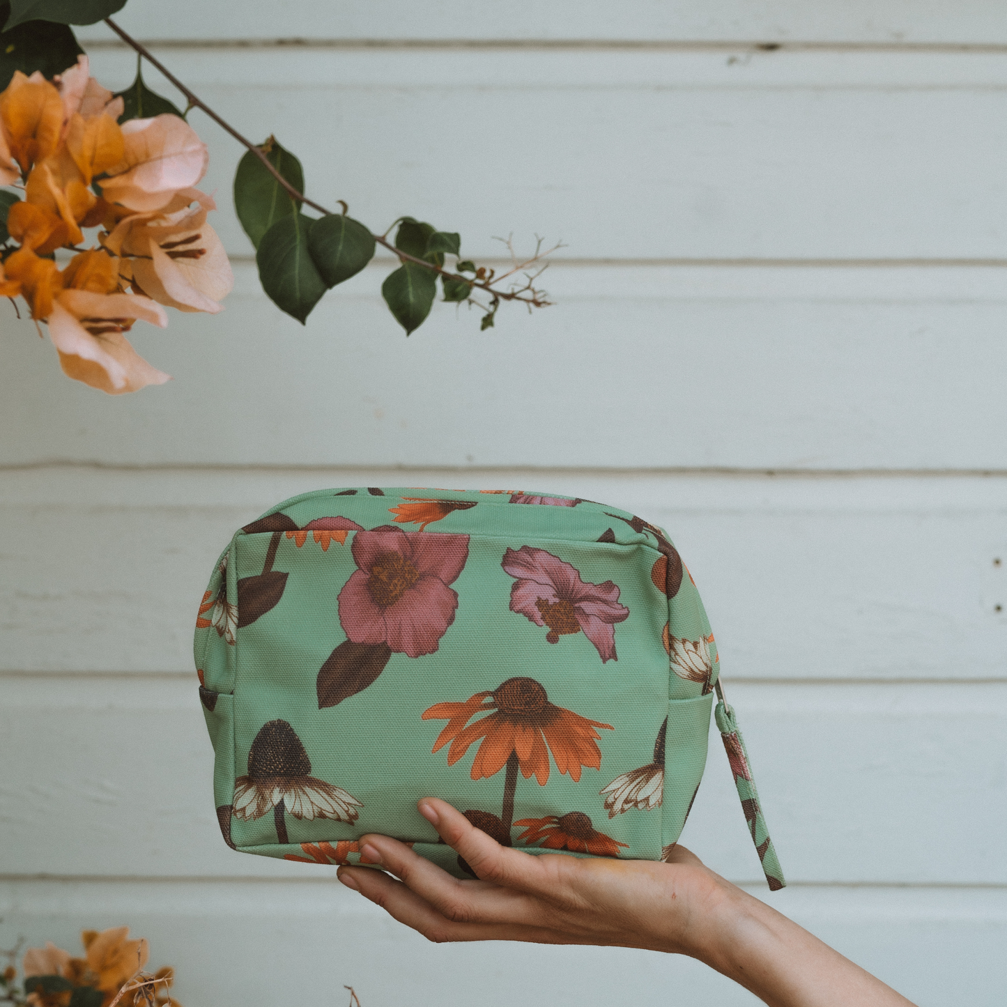 Wandering Folk - Glades Zip Bag - Meadow