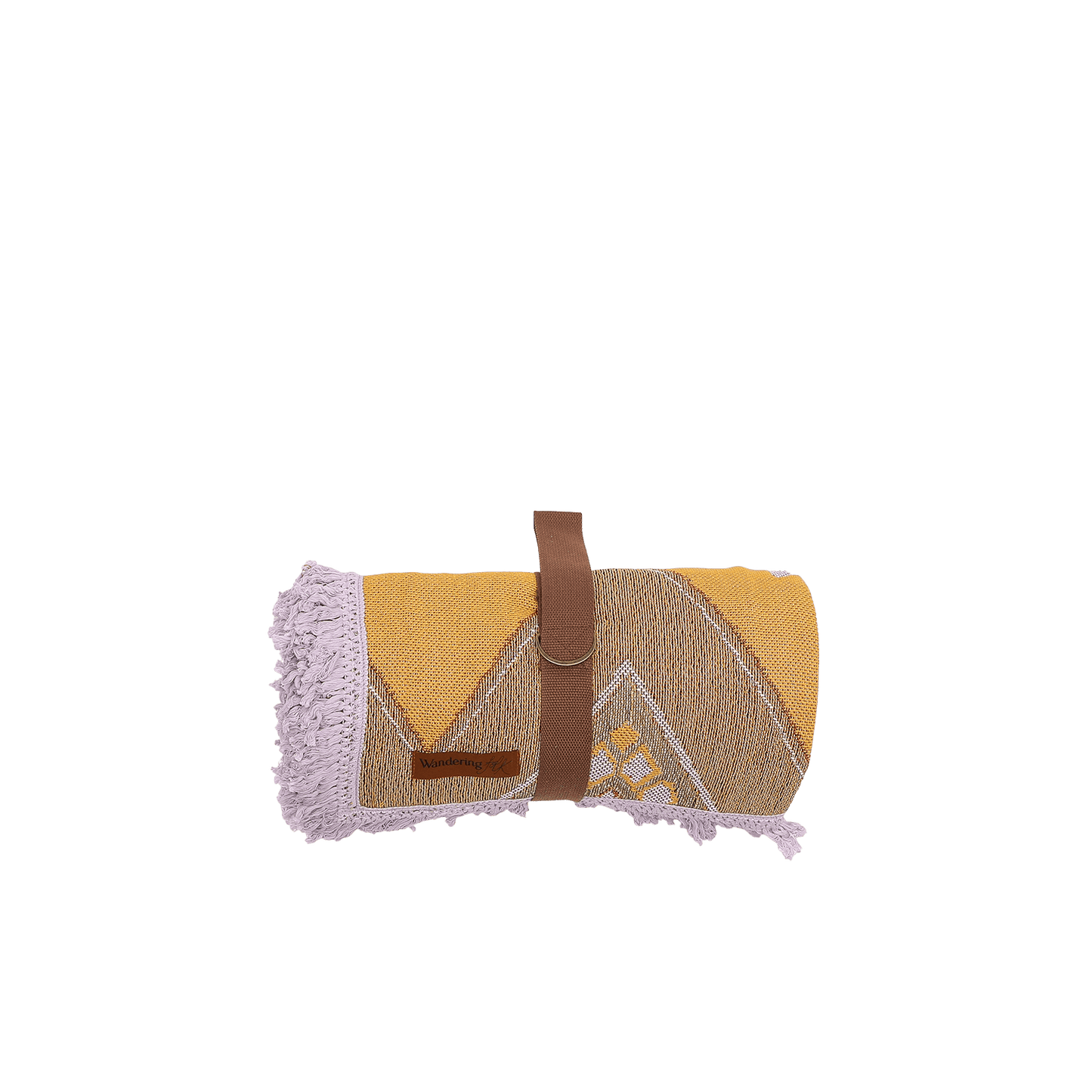 Wandering Folk Throw Rug - Jagger Iris
