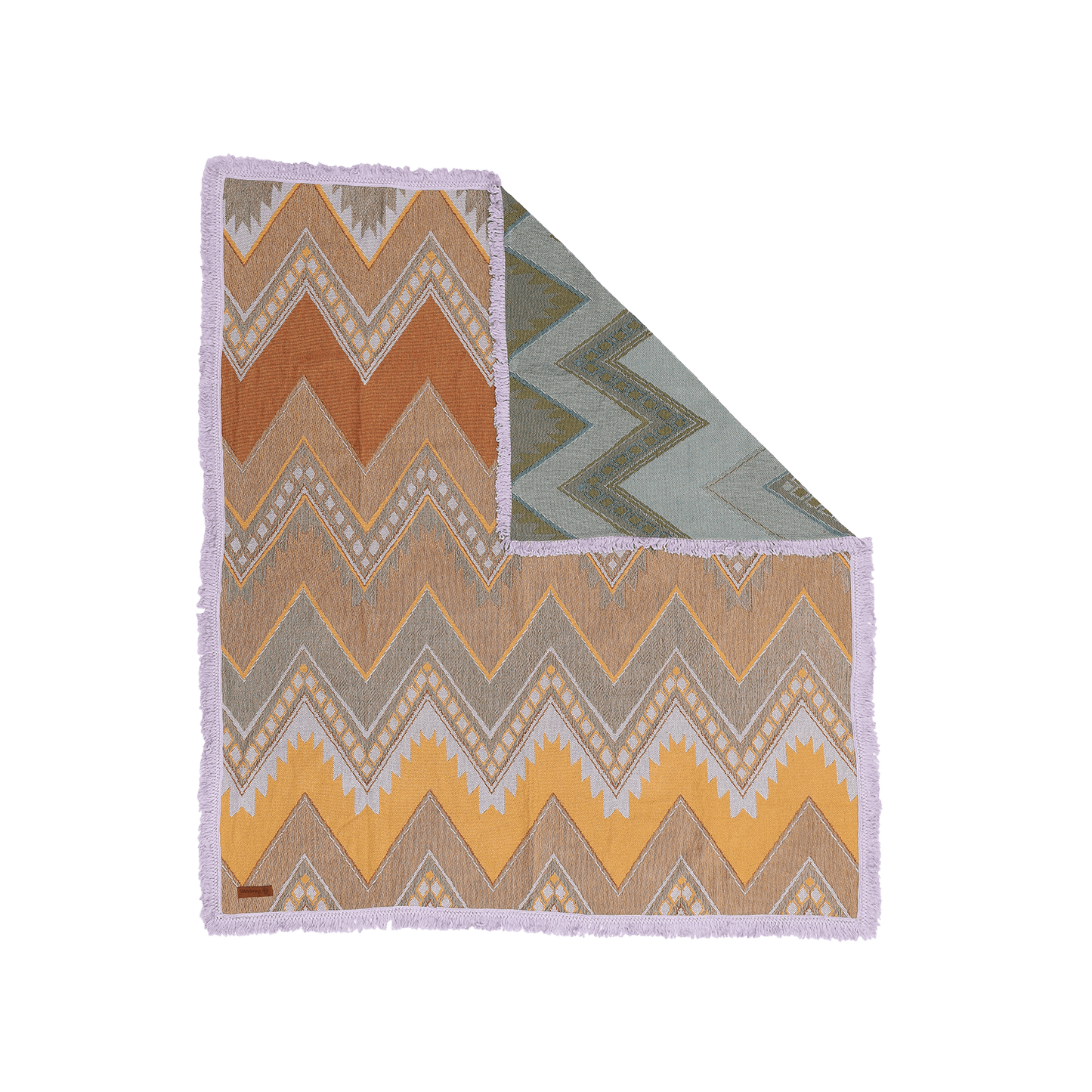 Wandering Folk Throw Rug - Jagger Iris