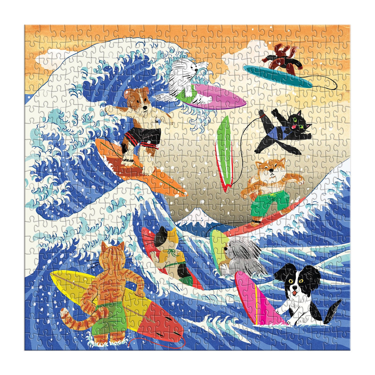 Galison - The Great Surf Puzzle - 500pc