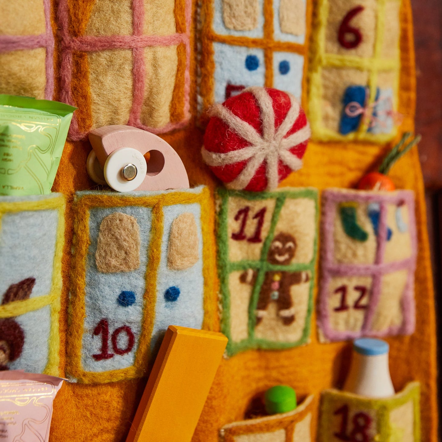 Sage X Clare - Bernet Felt Advent Calender