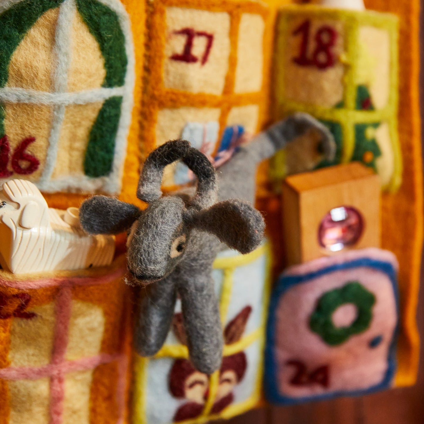 Sage X Clare - Bernet Felt Advent Calender