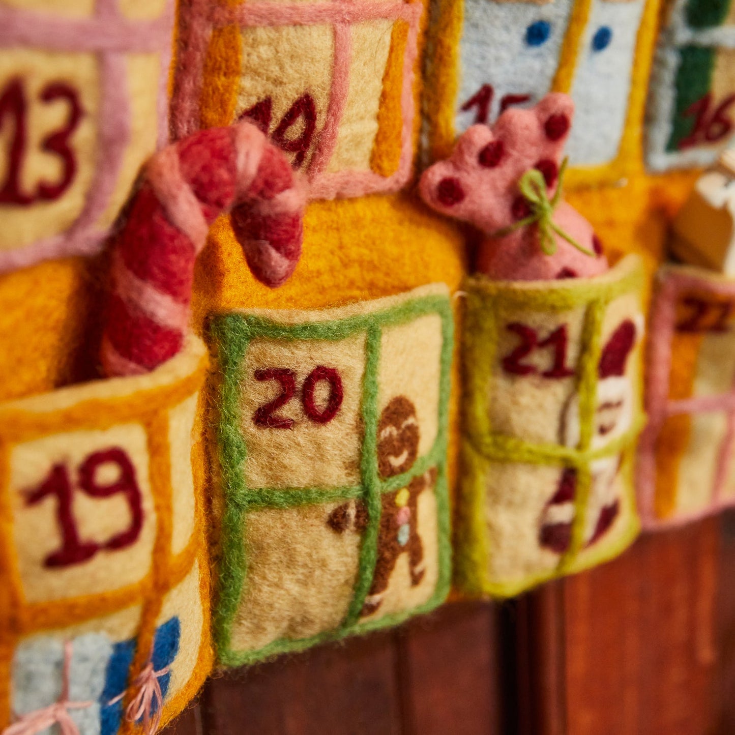 Sage X Clare - Bernet Felt Advent Calender