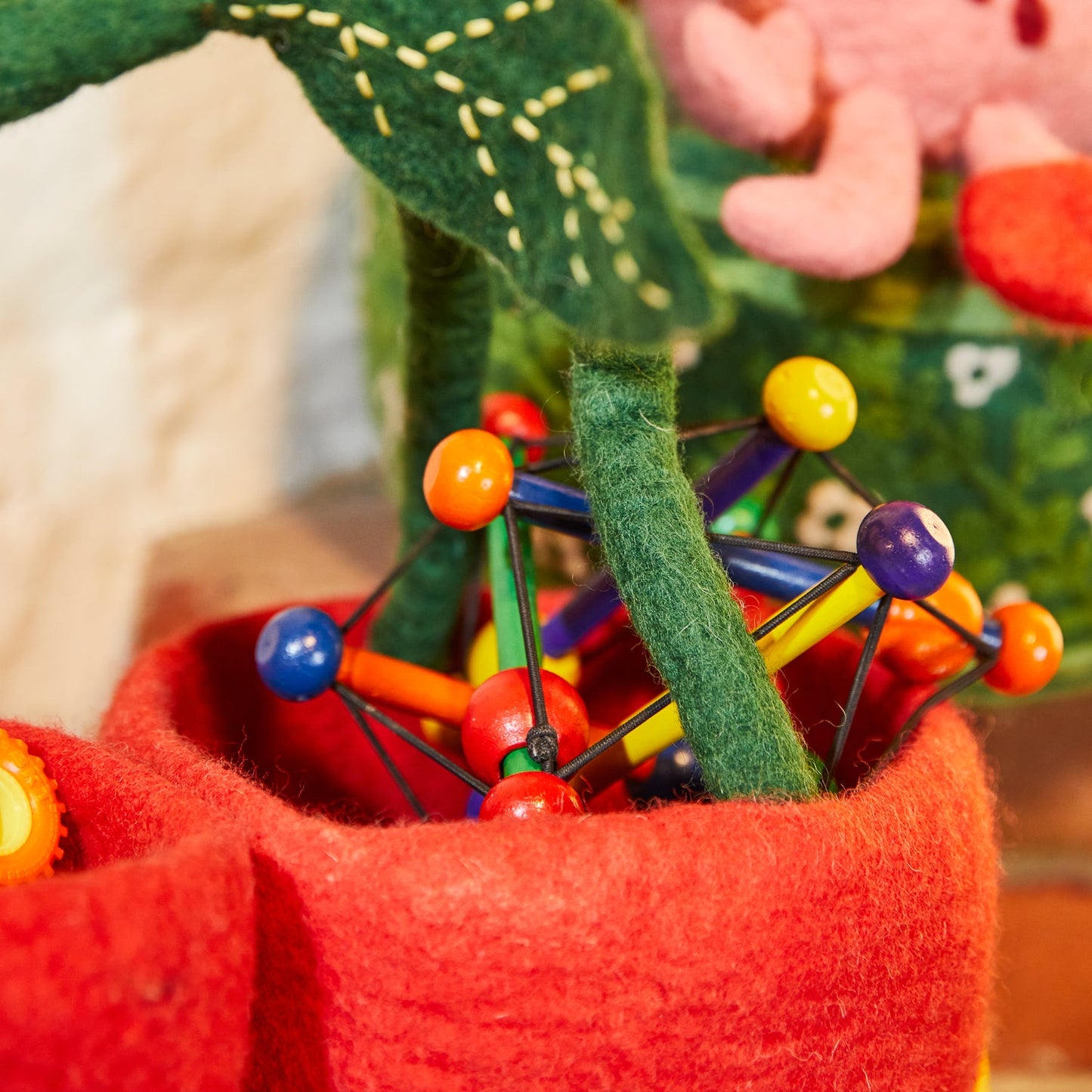 Sage X Clare -  Rosella Felt Basket