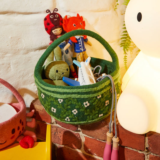 Sage X Clare -  Serafina Felt Basket