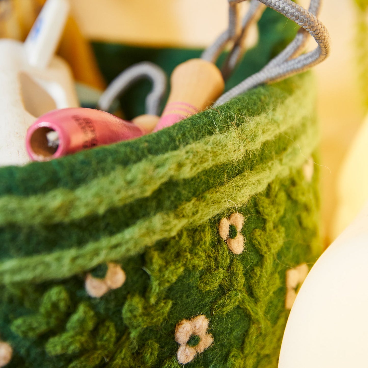 Sage X Clare -  Serafina Felt Basket