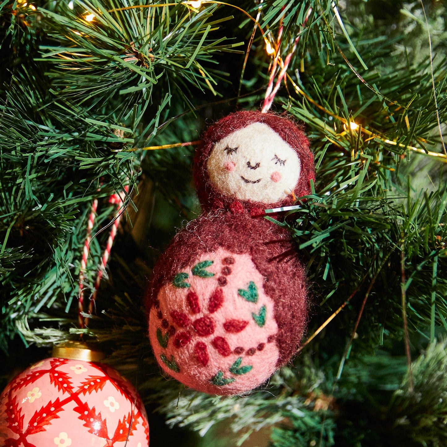 Sage X Clare - Rossetta Doll - Felt Decoration