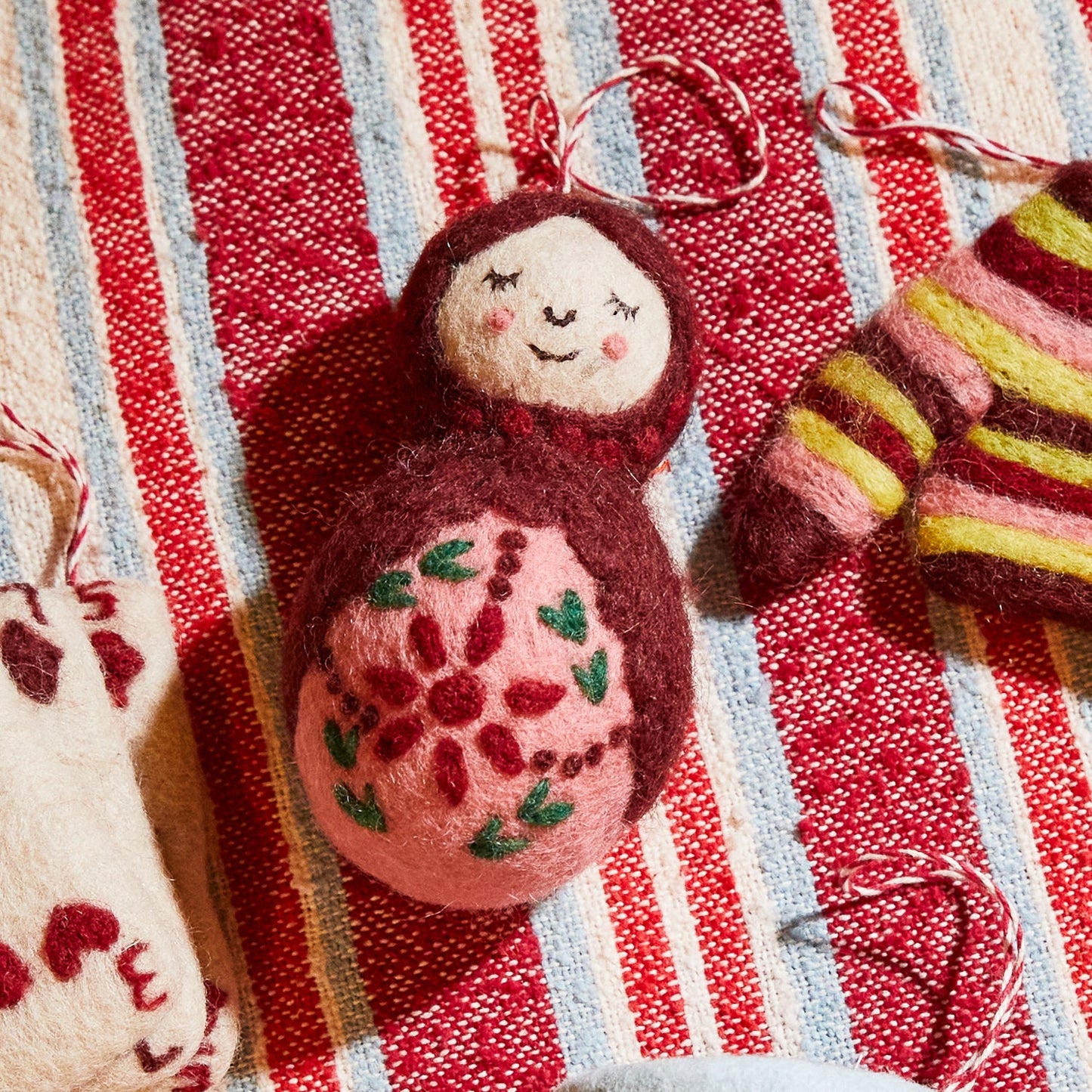 Sage X Clare - Rossetta Doll - Felt Decoration