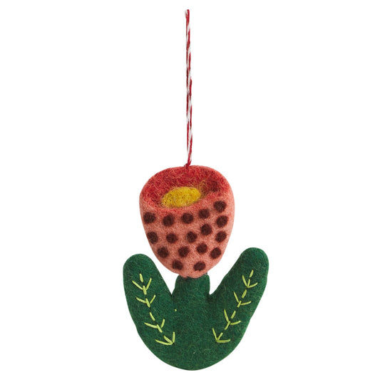 Sage X Clare - Bianka Tulip - Felt Decoration