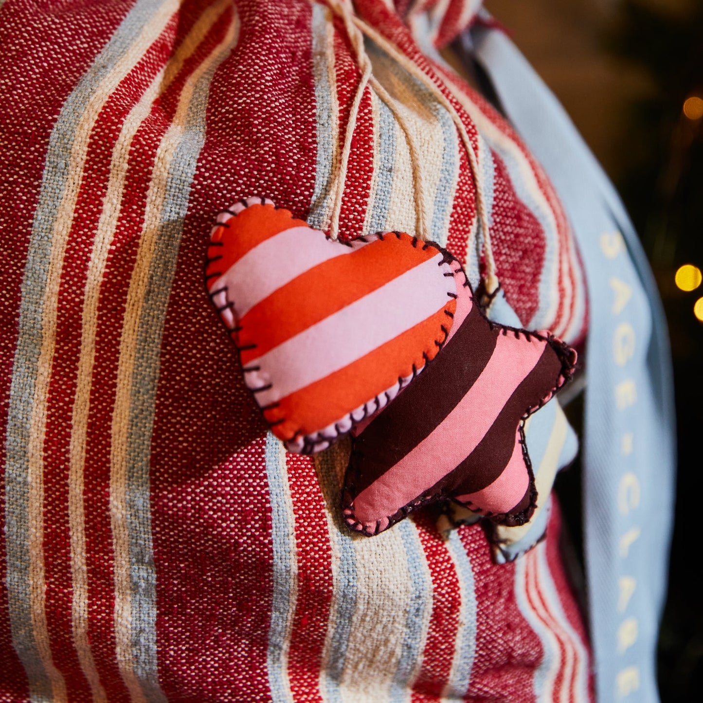 Sage X Clare -  Selene Santa Sack - Crimson