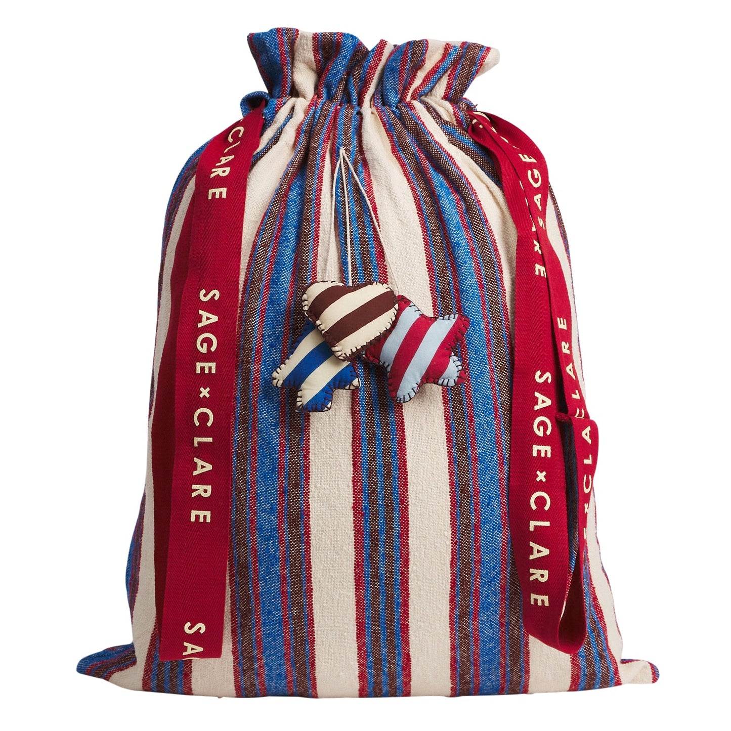 Sage X Clare -  Selene Santa Sack - Azure