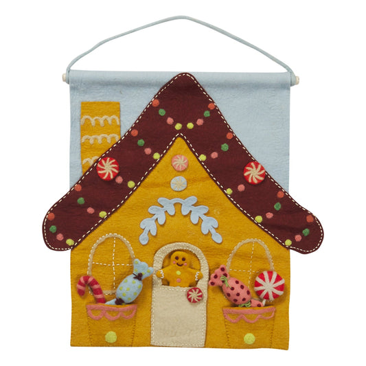 Sage X Clare - Lyon Gingerbread House Wall Hanging