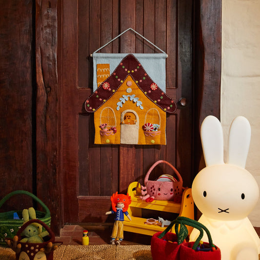 Sage X Clare - Lyon Gingerbread House Wall Hanging