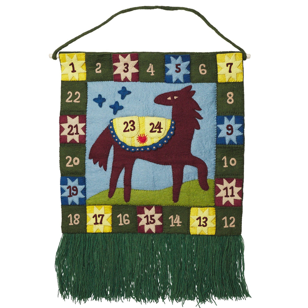 Sage X Clare - Harlow Felt Advent Calendar