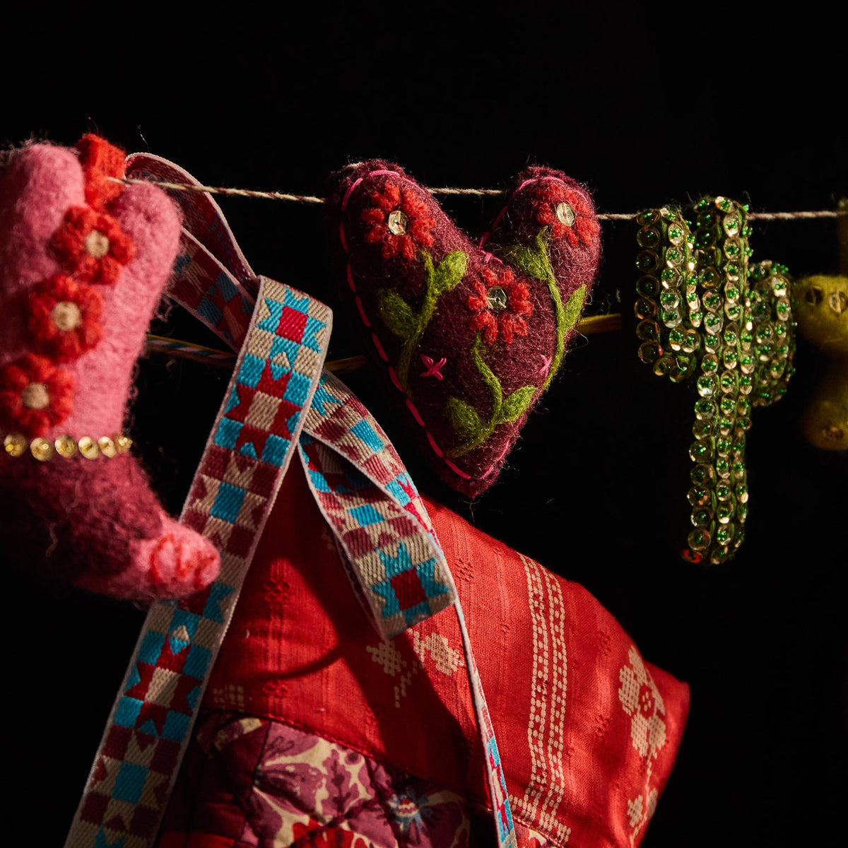 Sage X Clare - Mavis Felt Bunting