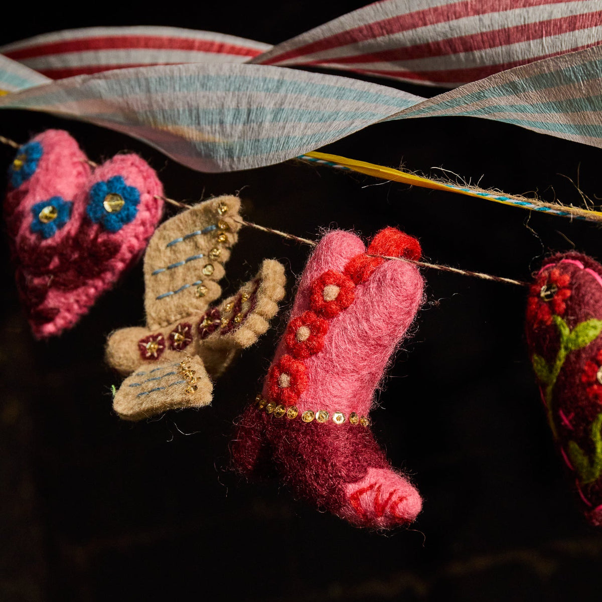 Sage X Clare - Mavis Felt Bunting