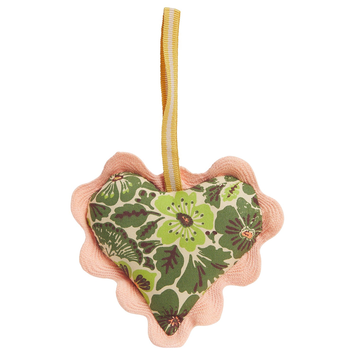 Sage X Clare - Magnolia Cotton Heart Decoration - Cactus