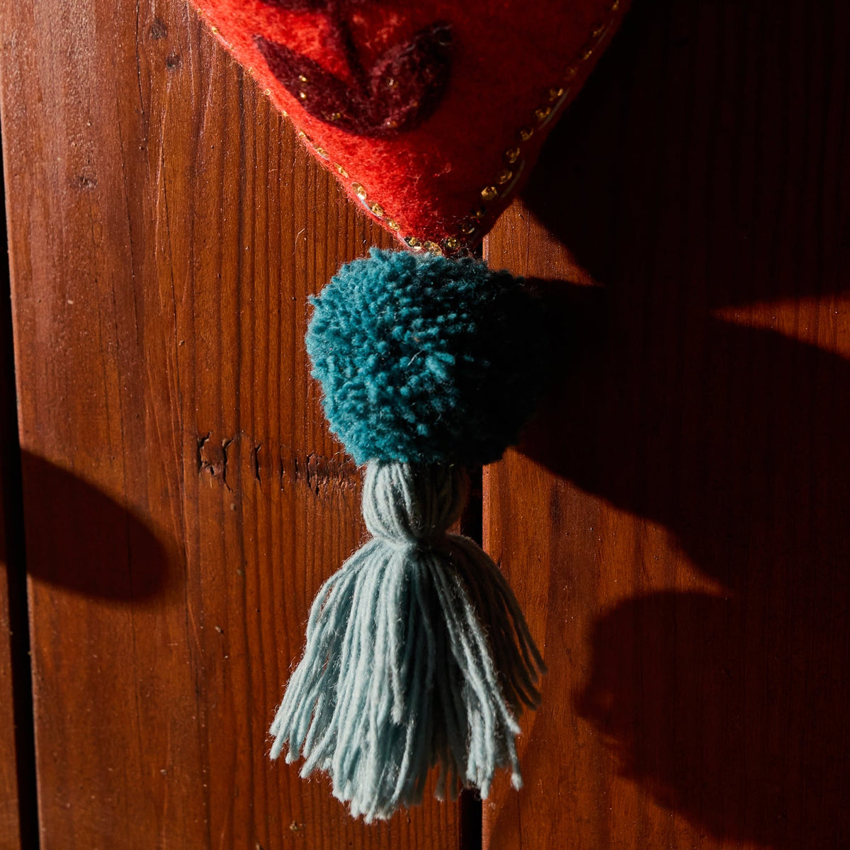 Sage X Clare - Sadie Felt Heart Door Decoration