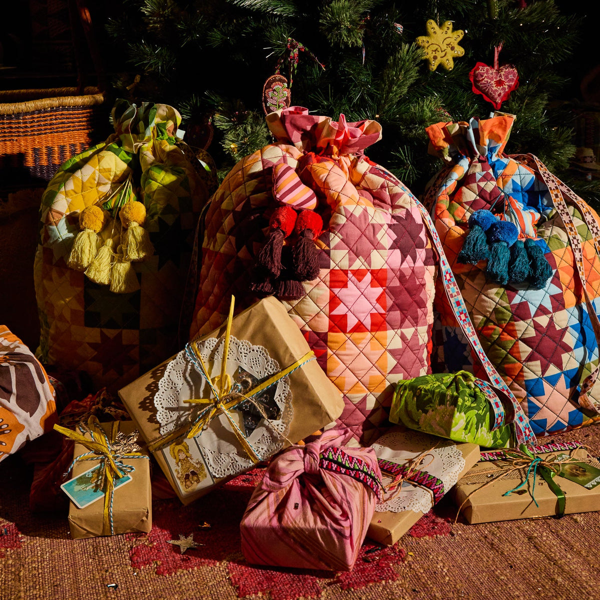 Sage X Clare - Matilda Santa Sack - Poppy
