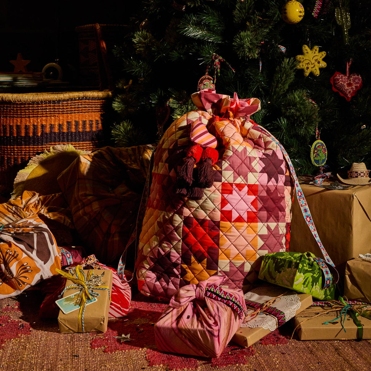 Sage X Clare - Matilda Santa Sack - Poppy