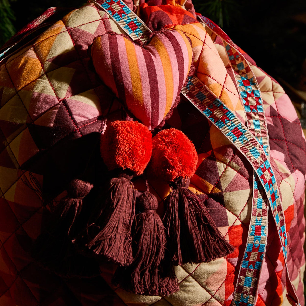 Sage X Clare - Matilda Santa Sack - Poppy