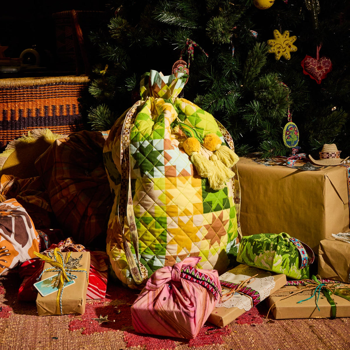 Sage X Clare - Matilda Santa Sack - Ochre