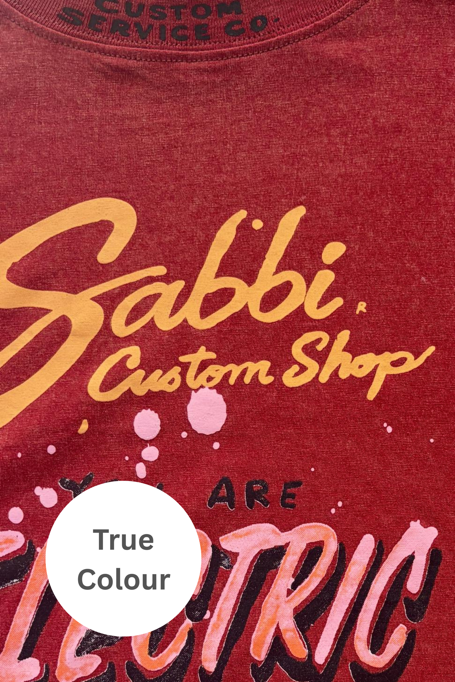 Sabbi - THE VERY OVERSIZED - YOU ARE ELECTRIC TEE