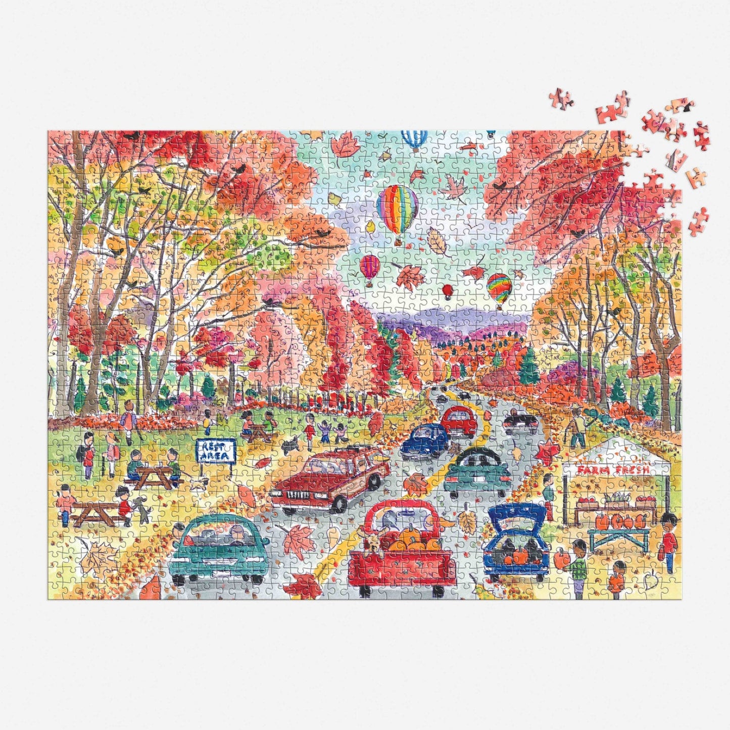Michael Storrings - Leaf Peeping Puzzle - 1000pc