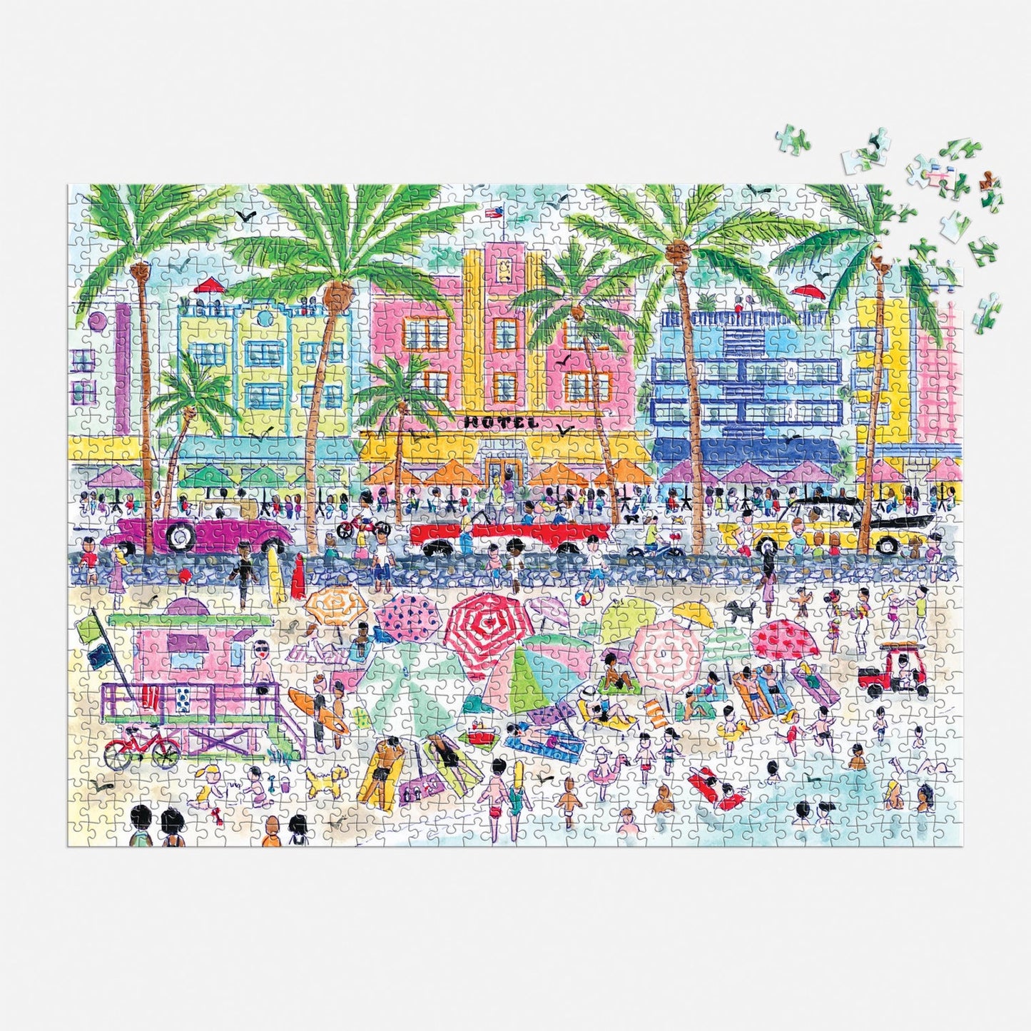Michael Storrings - South Beach Miami - 1000pc Puzzle