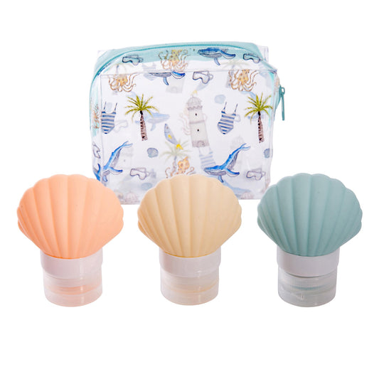 Sylvia Harvey Walker - Shell Travel Bottle Set
