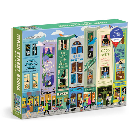 Galison - Main Street Books - 1000pc Puzzle