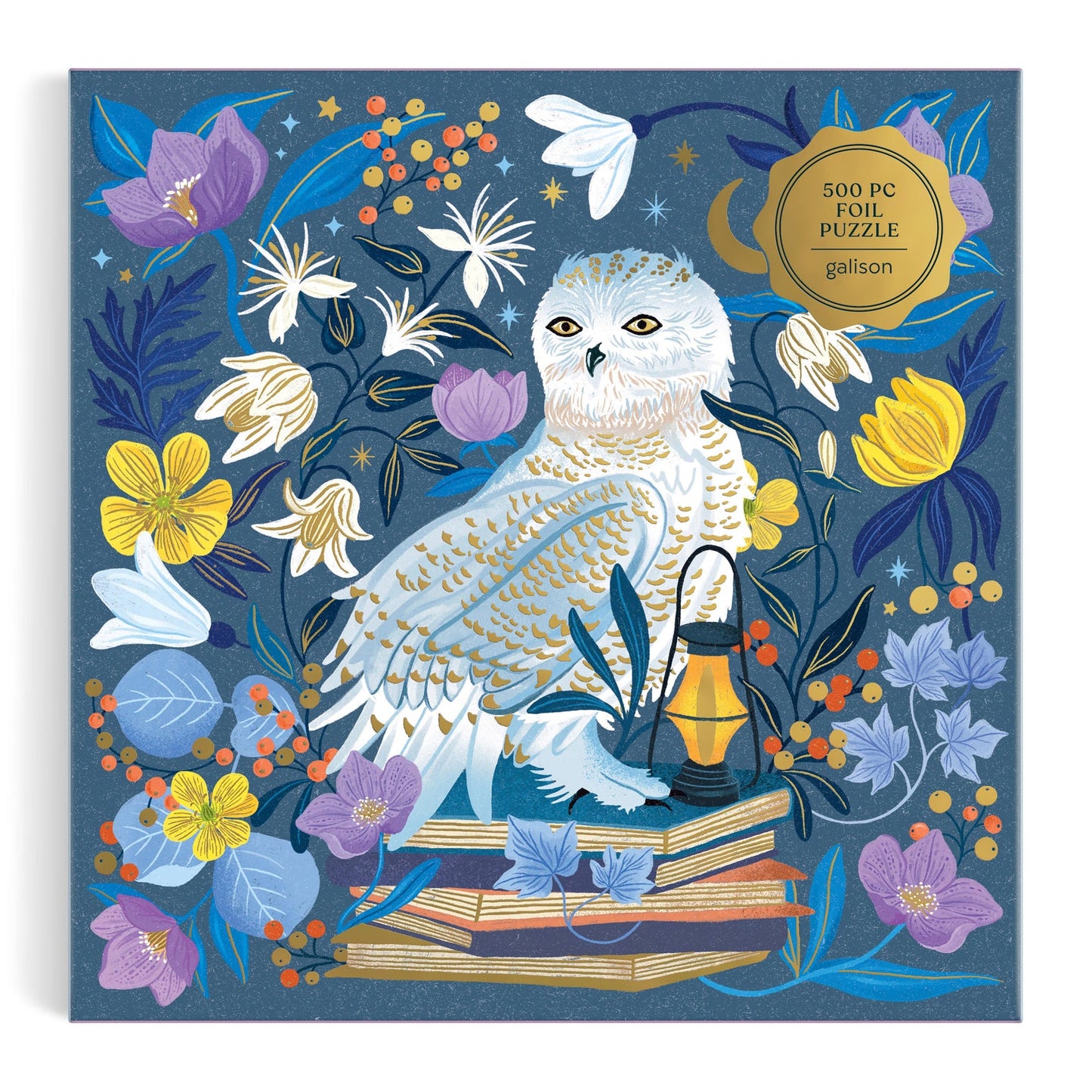 Galison - Celestial Owl Foil Puzzle - 500pc