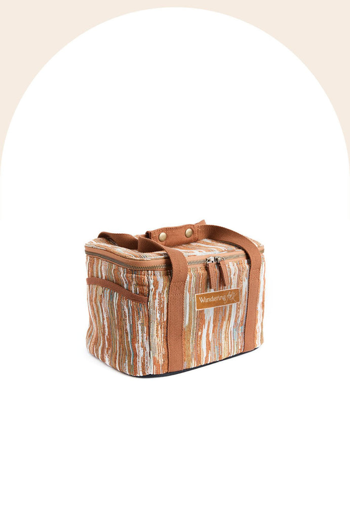 Wandering Folk Cooler Bag - Ochre