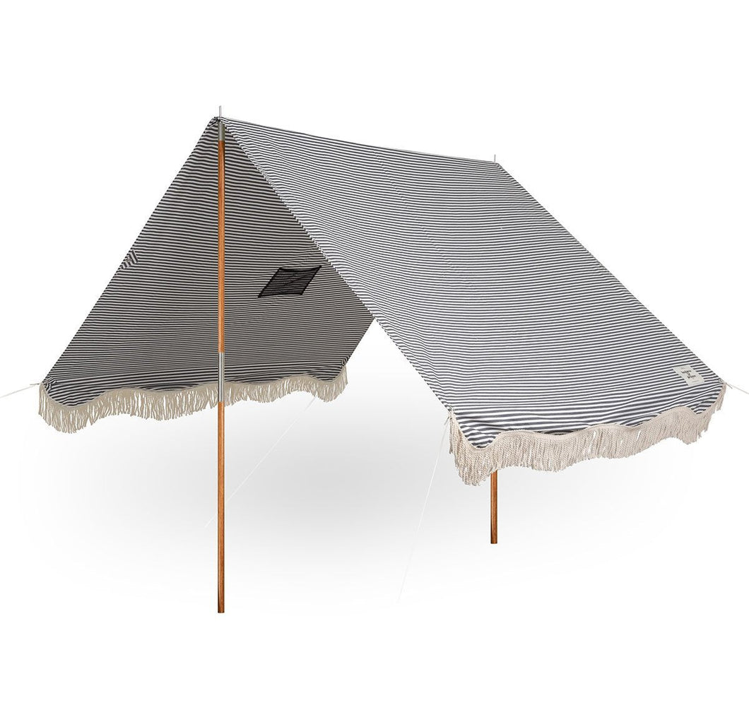 Premium Beach Tent - Laurens Navy Stripe