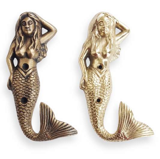 Pineapple Traders - Brass Mermaid Hook