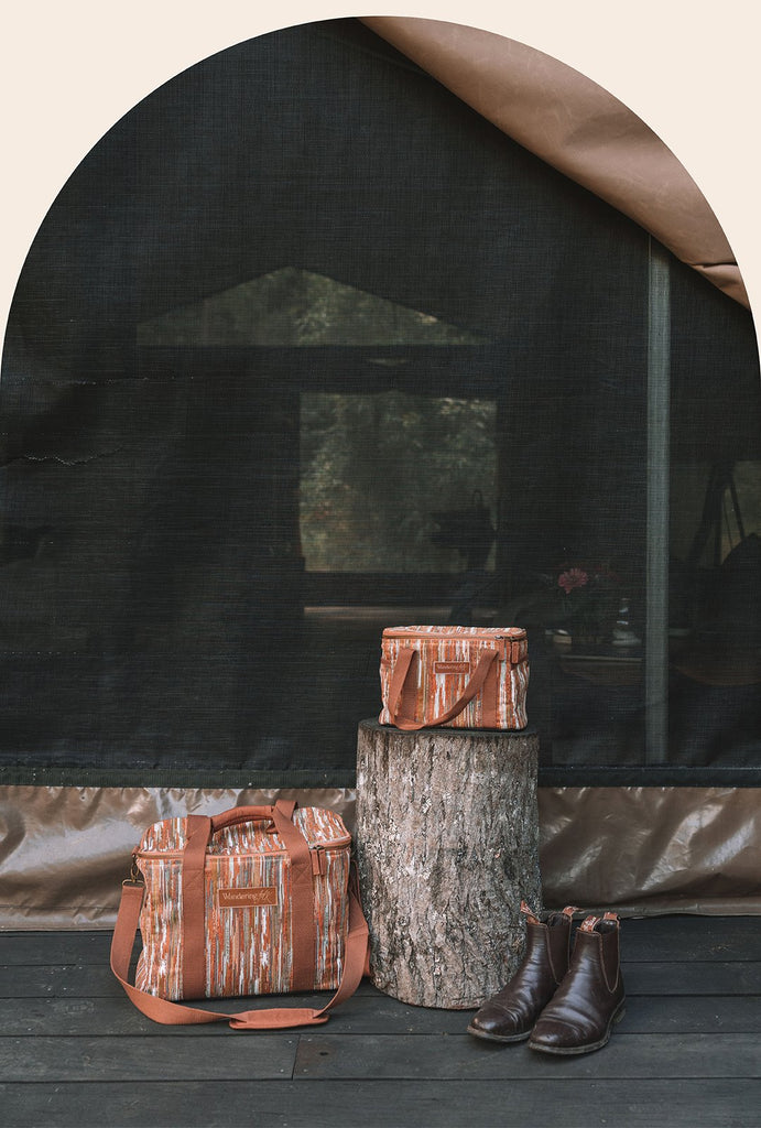 Wandering Folk Cooler Bag - Ochre