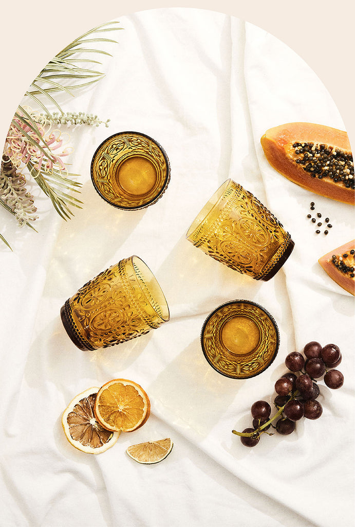 Wandering Folk Tumbler Glassware - Set of 4
