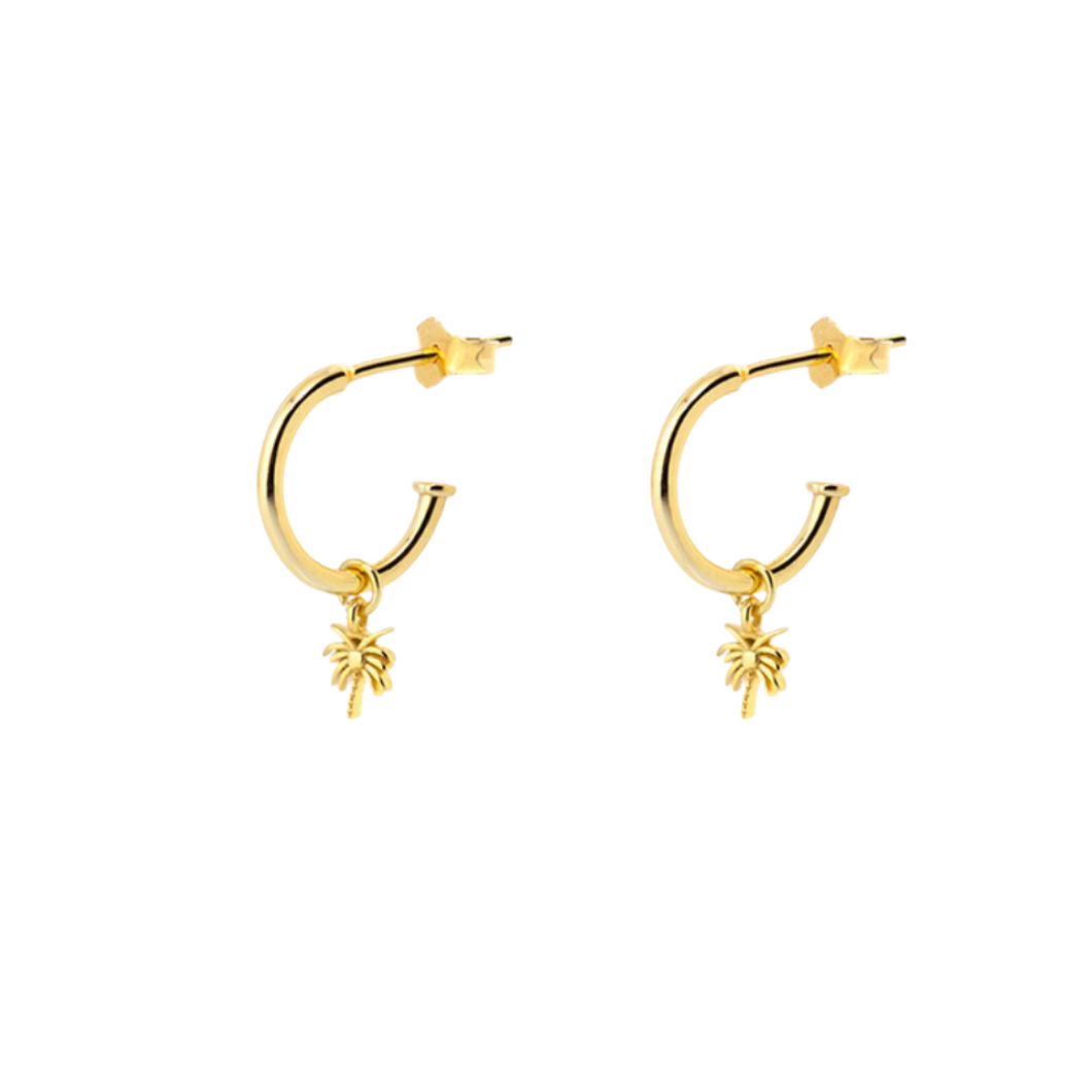 Sun Soul - Palm Earrings