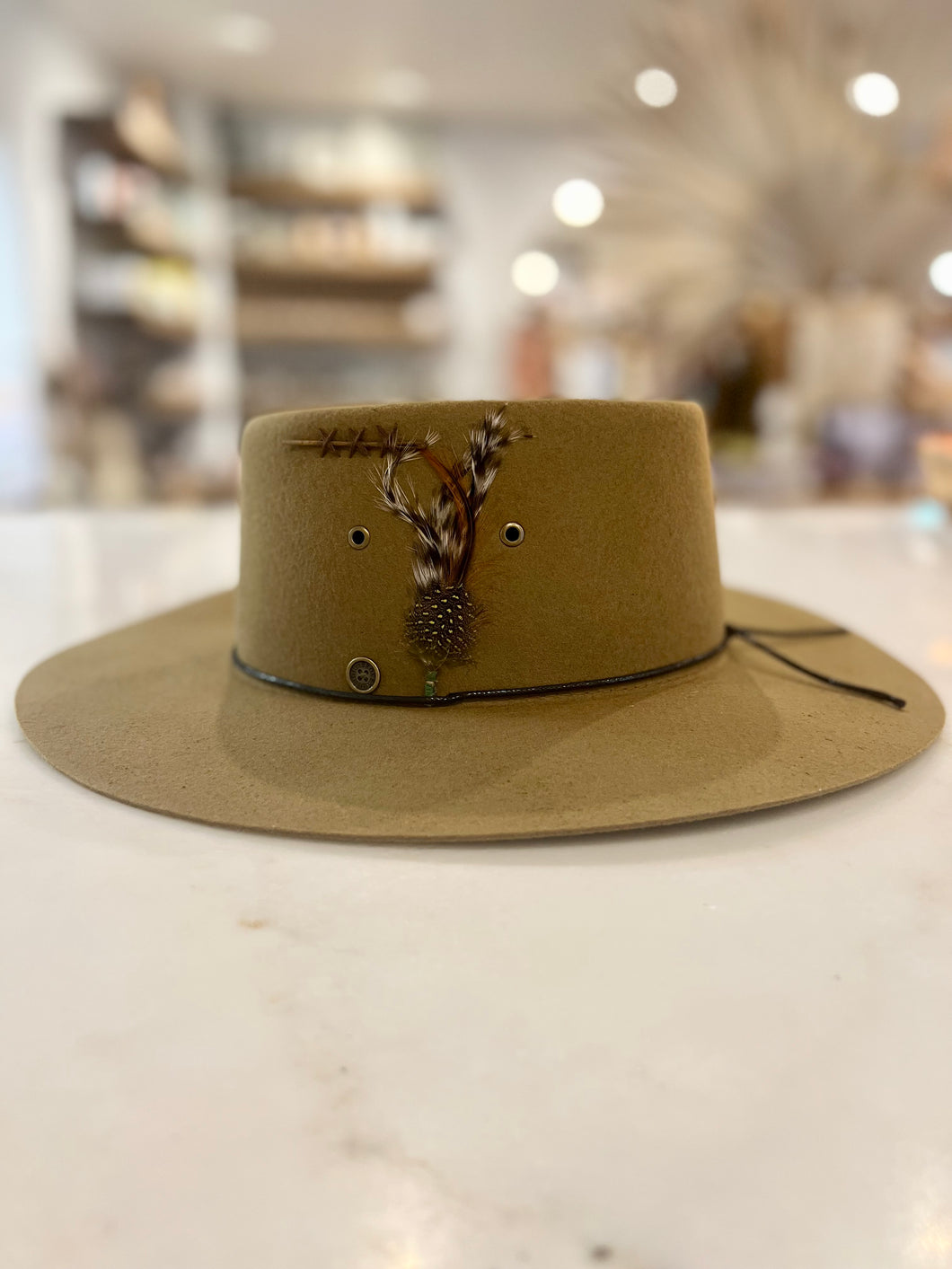 The Notebook Hat - Vintage Tan