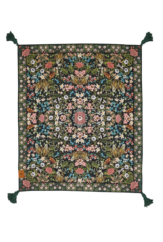 Wandering Folk Picnic Rug - Native Wildflower