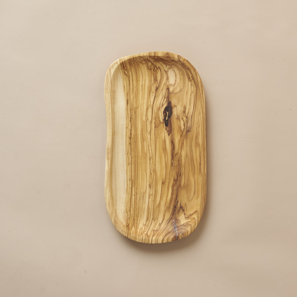 Olive Wood - Organic Tray / Trinket Plate