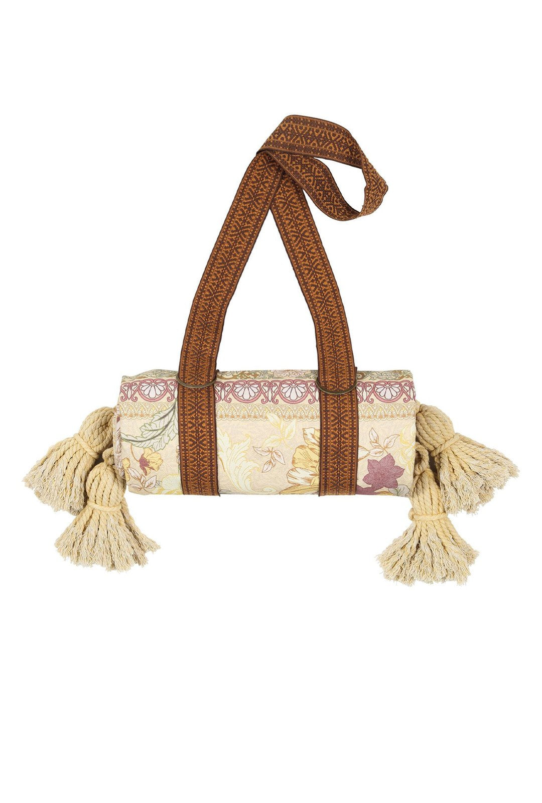 Wandering Folk Picnic Rug - Pastel Forest