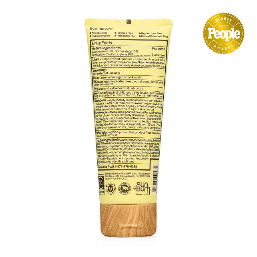 Sun Bum - Original SPF 50 Face Sunscreen Lotion - 88ml